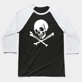 Skull and Crossbones Baseball T-Shirt